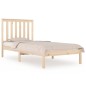 vidaXL Massivholzbett Kiefer 75x190 cm vidaXL Massivholzbett Kiefer 75x190 cm