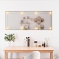 vidaXL Wandspiegel mit LED-Leuchten 40x100 cm Glas Rechteckig vidaXL Wandspiegel mit LED-Leuchten 40x100 cm Glas Rechteckig