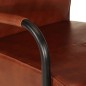 vidaXL Sessel Braun Echtleder vidaXL Sessel Braun Echtleder