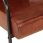 vidaXL Sessel Braun Echtleder vidaXL Sessel Braun Echtleder