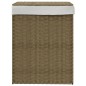 vidaXL Wäschekorb mit Deckel 46x33x60 cm Poly Rattan vidaXL Wäschekorb mit Deckel 46x33x60 cm Poly Rattan