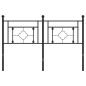 vidaXL Kopfteil Metall Schwarz 140 cm vidaXL Kopfteil Metall Schwarz 140 cm