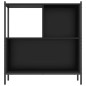 vidaXL Bücherregal Schwarz 72x28x77,5 cm Holzwerkstoff vidaXL Bücherregal Schwarz 72x28x77,5 cm Holzwerkstoff