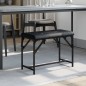 vidaXL Essbank Schwarz 62x32x45 cm Stahl und Kunstleder vidaXL Essbank Schwarz 62x32x45 cm Stahl und Kunstleder