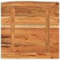 vidaXL Schreibtischplatte 80x80x2,5 cm Massivholz Akazie Naturkante vidaXL Schreibtischplatte 80x80x2,5 cm Massivholz Akazie Naturkante