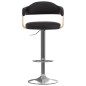 vidaXL Barhocker 2 Stk. Schwarz Bugholz und Kunstleder vidaXL Barhocker 2 Stk. Schwarz Bugholz und Kunstleder