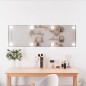 vidaXL Wandspiegel mit LED-Leuchten 30x100 cm Glas Rechteckig vidaXL Wandspiegel mit LED-Leuchten 30x100 cm Glas Rechteckig