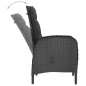 vidaXL 3-tlg. Garten-Essgruppe Poly Rattan und Akazienholz Schwarz vidaXL 3-tlg. Garten-Essgruppe Poly Rattan und Akazienholz Schwarz