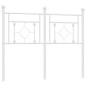 vidaXL Kopfteil Metall Weiß 120 cm vidaXL Kopfteil Metall Weiß 120 cm