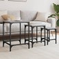 vidaXL Satztische 3 Stk. Grau Sonoma Holzwerkstoff vidaXL Satztische 3 Stk. Grau Sonoma Holzwerkstoff