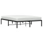 vidaXL Bettgestell Metall Schwarz 140x190 cm vidaXL Bettgestell Metall Schwarz 140x190 cm