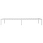 vidaXL Bettgestell Metall Weiß 107x203 cm vidaXL Bettgestell Metall Weiß 107x203 cm