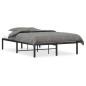 vidaXL Bettgestell Metall Schwarz 120x190 cm vidaXL Bettgestell Metall Schwarz 120x190 cm