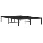 vidaXL Bettgestell Metall Schwarz 120x190 cm vidaXL Bettgestell Metall Schwarz 120x190 cm