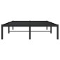 vidaXL Bettgestell Metall Schwarz 120x190 cm vidaXL Bettgestell Metall Schwarz 120x190 cm