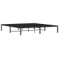 vidaXL Bettgestell Metall Schwarz 180x200 cm vidaXL Bettgestell Metall Schwarz 180x200 cm