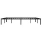 vidaXL Bettgestell Metall Schwarz 180x200 cm vidaXL Bettgestell Metall Schwarz 180x200 cm