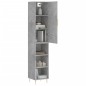vidaXL Highboard Betongrau 34,5x34x180 cm Holzwerkstoff vidaXL Highboard Betongrau 34,5x34x180 cm Holzwerkstoff