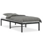 vidaXL Bettgestell Metall Schwarz 75x190 cm vidaXL Bettgestell Metall Schwarz 75x190 cm