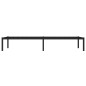 vidaXL Bettgestell Metall Schwarz 75x190 cm vidaXL Bettgestell Metall Schwarz 75x190 cm