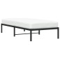 vidaXL Bettgestell Metall Schwarz 90x190 cm vidaXL Bettgestell Metall Schwarz 90x190 cm
