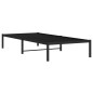 vidaXL Bettgestell Metall Schwarz 90x190 cm vidaXL Bettgestell Metall Schwarz 90x190 cm