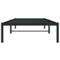 vidaXL Bettgestell Metall Schwarz 90x190 cm vidaXL Bettgestell Metall Schwarz 90x190 cm