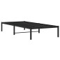 vidaXL Bettgestell Metall Schwarz 90x190 cm vidaXL Bettgestell Metall Schwarz 90x190 cm