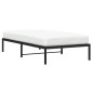 vidaXL Bettgestell Metall Schwarz 107x203 cm vidaXL Bettgestell Metall Schwarz 107x203 cm