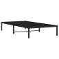 vidaXL Bettgestell Metall Schwarz 107x203 cm vidaXL Bettgestell Metall Schwarz 107x203 cm