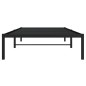vidaXL Bettgestell Metall Schwarz 107x203 cm vidaXL Bettgestell Metall Schwarz 107x203 cm