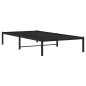 vidaXL Bettgestell Metall Schwarz 107x203 cm vidaXL Bettgestell Metall Schwarz 107x203 cm