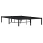 vidaXL Bettgestell Metall Schwarz 120x200 cm vidaXL Bettgestell Metall Schwarz 120x200 cm