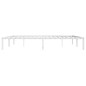 vidaXL Bettgestell Metall Weiß 193x203 cm vidaXL Bettgestell Metall Weiß 193x203 cm