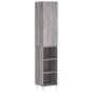 vidaXL Highboard Grau Sonoma 34,5x34x180 cm Holzwerkstoff vidaXL Highboard Grau Sonoma 34,5x34x180 cm Holzwerkstoff