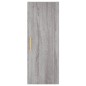 vidaXL Highboard Grau Sonoma 34,5x34x180 cm Holzwerkstoff vidaXL Highboard Grau Sonoma 34,5x34x180 cm Holzwerkstoff