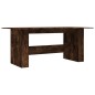 vidaXL Esstisch Räuchereiche 180x90x76 cm Holzwerkstoff vidaXL Esstisch Räuchereiche 180x90x76 cm Holzwerkstoff