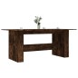 vidaXL Esstisch Räuchereiche 180x90x76 cm Holzwerkstoff vidaXL Esstisch Räuchereiche 180x90x76 cm Holzwerkstoff