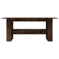 vidaXL Esstisch Räuchereiche 180x90x76 cm Holzwerkstoff vidaXL Esstisch Räuchereiche 180x90x76 cm Holzwerkstoff