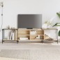 vidaXL TV-Schrank Sonoma-Eiche 203x37x50 cm Holzwerkstoff vidaXL TV-Schrank Sonoma-Eiche 203x37x50 cm Holzwerkstoff