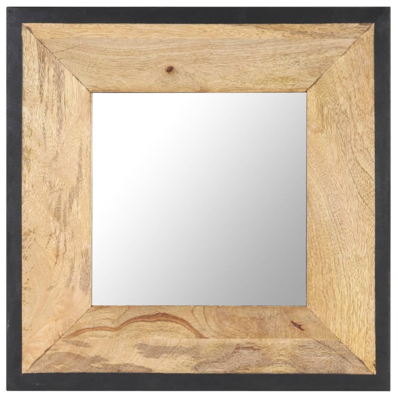 vidaXL Spiegel 50x50 cm Mango Massivholz vidaXL Spiegel 50x50 cm Mango Massivholz