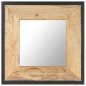 vidaXL Spiegel 50x50 cm Mango Massivholz vidaXL Spiegel 50x50 cm Mango Massivholz