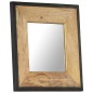 vidaXL Spiegel 50x50 cm Mango Massivholz vidaXL Spiegel 50x50 cm Mango Massivholz