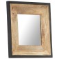 vidaXL Spiegel 50x50 cm Mango Massivholz vidaXL Spiegel 50x50 cm Mango Massivholz