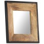 vidaXL Spiegel 50x50 cm Mango Massivholz vidaXL Spiegel 50x50 cm Mango Massivholz