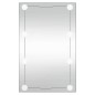 vidaXL Wandspiegel mit LED-Leuchten 50x80 cm Glas Rechteckig vidaXL Wandspiegel mit LED-Leuchten 50x80 cm Glas Rechteckig