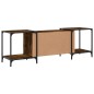 vidaXL TV-Schrank Räuchereiche 153x37x50 cm Holzwerkstoff vidaXL TV-Schrank Räuchereiche 153x37x50 cm Holzwerkstoff