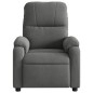vidaXL Massagesessel Dunkelgrau Mikrofasergewebe vidaXL Massagesessel Dunkelgrau Mikrofasergewebe