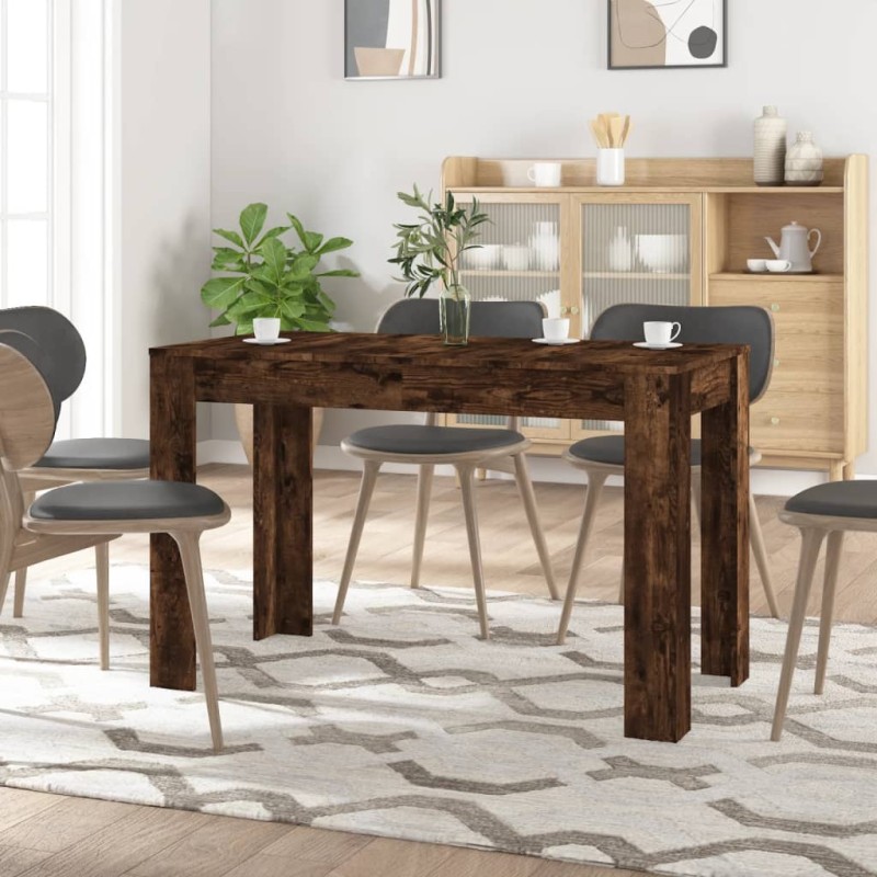 vidaXL Esstisch Räuchereiche 120x60x76 cm Holzwerkstoff vidaXL Esstisch Räuchereiche 120x60x76 cm Holzwerkstoff
