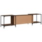 vidaXL TV-Schrank Braun Eichen-Optik 203x37x50 cm Holzwerkstoff vidaXL TV-Schrank Braun Eichen-Optik 203x37x50 cm Holzwerkstoff